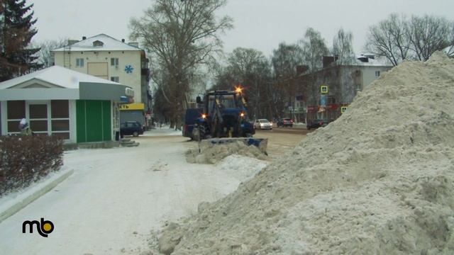Очистка дорог, тротуаров и дворовых