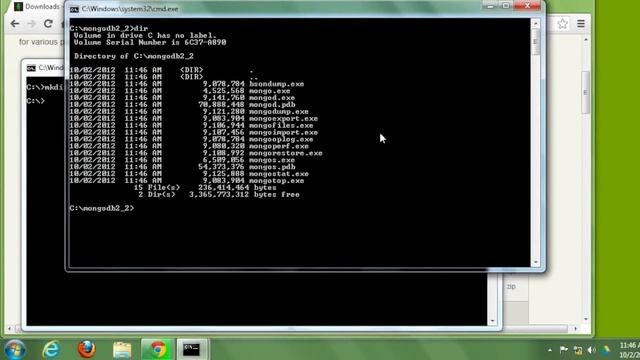 07 Installing MongoDB windows смотреть онлайн