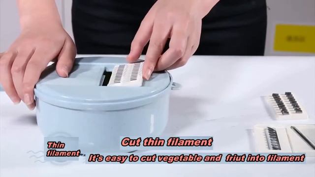 8 in 1 Mandoline Slicer and Grater 2019 смотреть онлайн