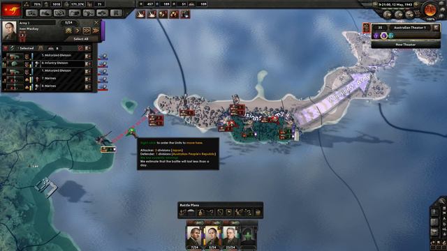 Hearts of Iron 4 [Communist Australia] LIVIN IN THE RED LAND DOWN UNDER - Hearts of Iron 4 - Part 1 смотреть онлайн