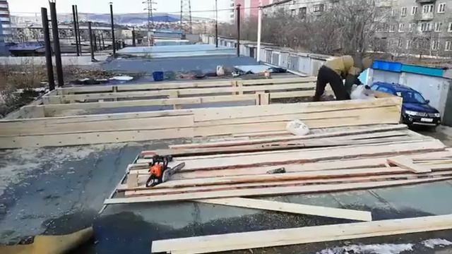 Ремонт кровли (гаражей) Улан-Удэ смотреть онлайн