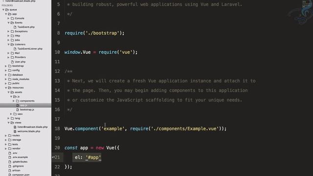 Advanced Laravel | Broadcast, Pusher, Laravel Echo #17 смотреть онлайн