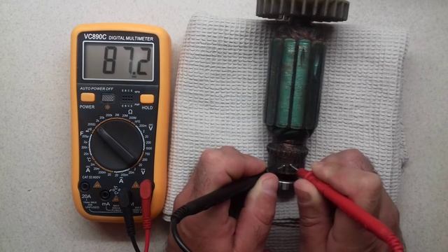 Проверка якоря двигателя, Как проверить болгарку смотреть онлайн