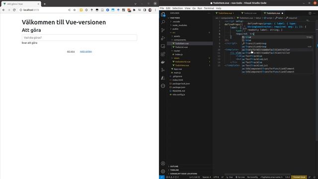 En todo-applikation med Vue смотреть онлайн