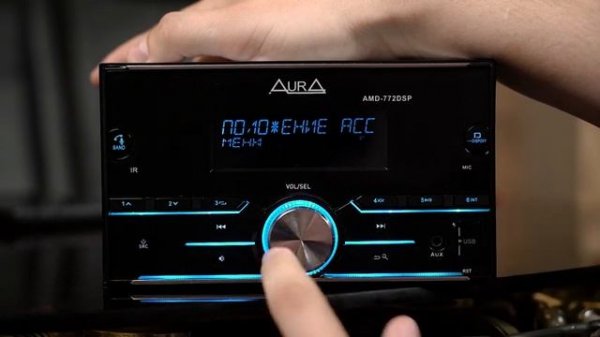 Процессорное ГУ от AurA в размере 2DIN - AMD-772DSP!