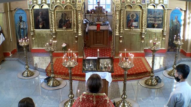 17:00 21.05.21 Вечернее Богослужение в храме Всех Святых г.Тюмень смотреть онлайн