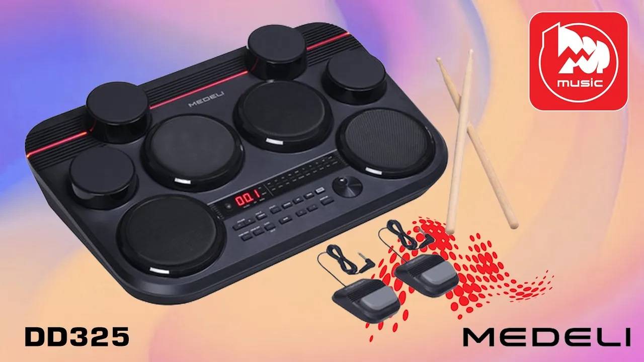 Электронная ударная установка MEDELI DD325 смотреть онлайн