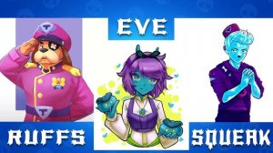 EVERY TRIO IN BRAWL STARS | ART EDITION | ВСЕ ТРИО В БРАВЛ СТАРС | АРТ ВЕРСИЯ