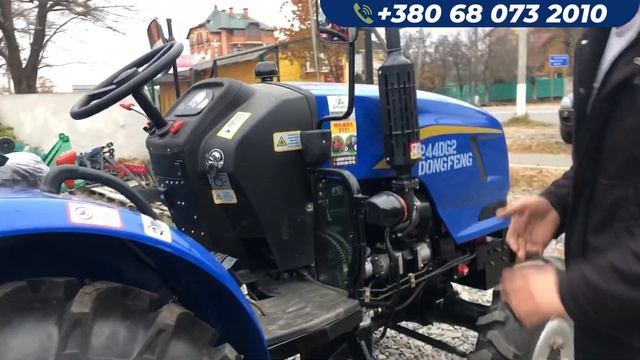 Тест-драйв самого обсуждаемого минитрактора в СНГ, Донгфенг 244 Г2 или просто Дядя Федя смотреть онлайн