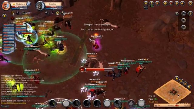 Albion Online | How kill 50+ people per day (newbie players training) смотреть онлайн