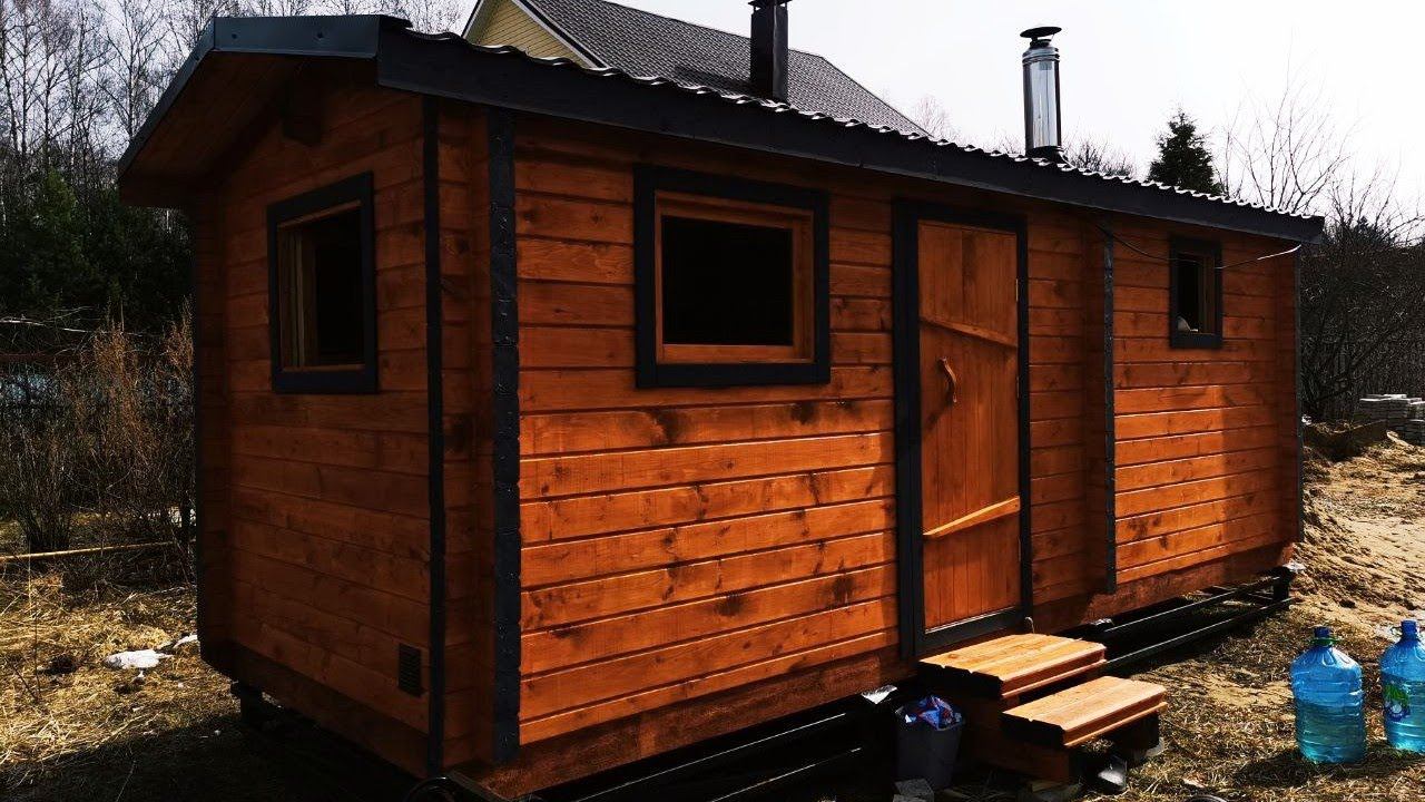 Баня под Ключ из Бруса в Чашу смотреть онлайн