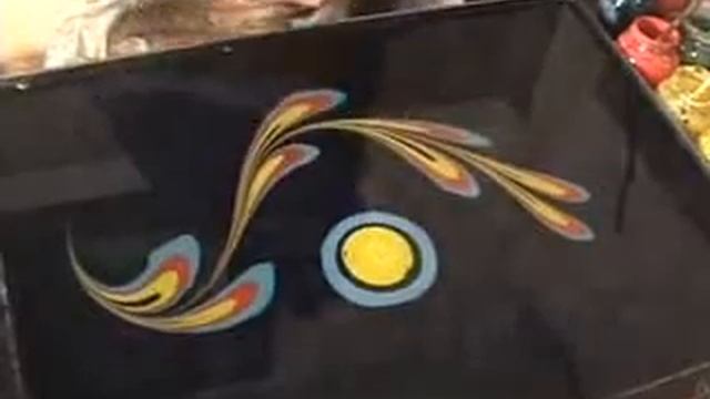 Рисование на воде -- древнейшее искусство Эбру.flv смотреть онлайн