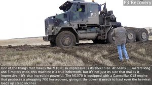 Oshkosh M1070 The Best and most beautiful truck in US Army | Oshkosh M1070 Stuck | M1070 Off-Road