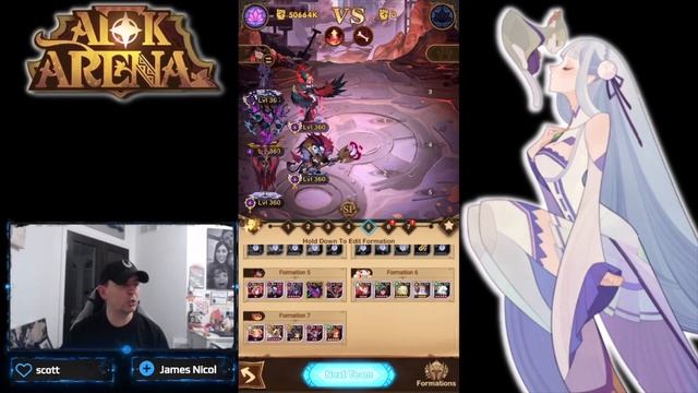 SEVEN FULL TREASURE SCRAMBLE TEAMS! [FURRY HIPPO AFK ARENA] смотреть онлайн