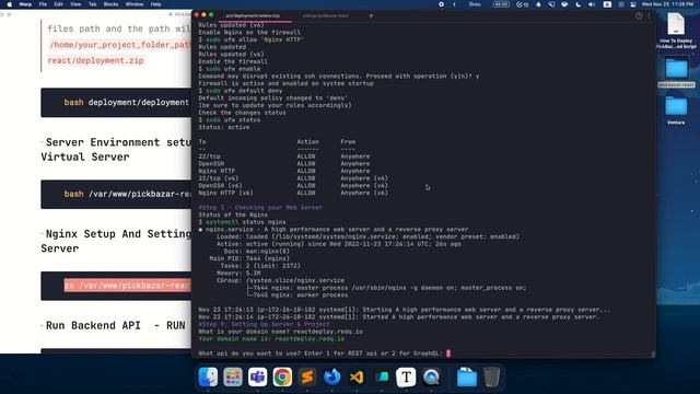 How To Deploy PickBazar React Using Automated Script смотреть онлайн