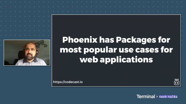 Terminal Tech Talks: Building high performance web apps with Elixir and Phoenix смотреть онлайн
