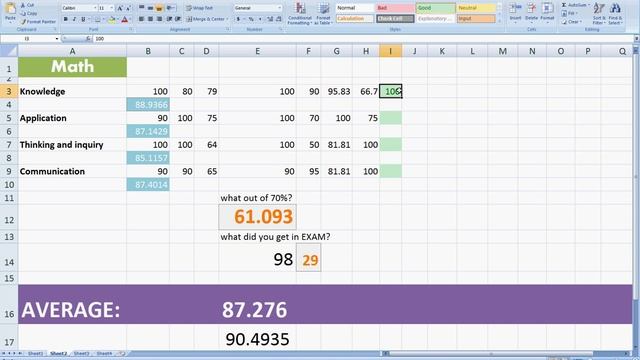 Make YOUR Own Electronic Report Card on EXCEL! смотреть онлайн