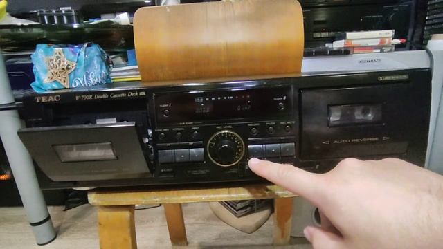 Teac W-790R Double Cassette Deck #Teac #cassette #player #recorder