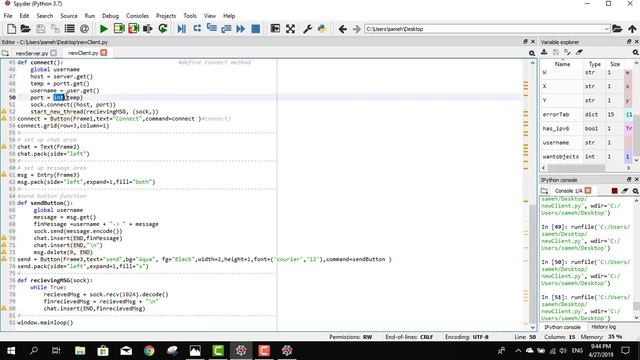 simple chat room in python with Gui in arabic смотреть онлайн