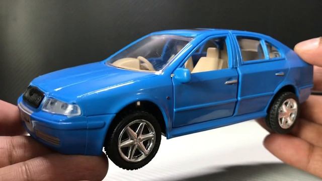 | Centy Toys | Skoda Octavia | Scale Model | Blue | Unboxing | смотреть онлайн