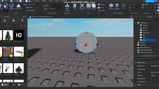 How to make a door and its key! - Roblox studio tutorial смотреть онлайн