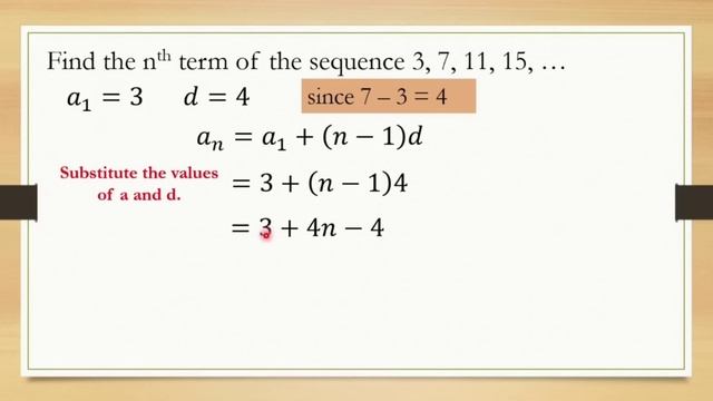 ARITHMETIC SEQUENCE AND NTH TERM OF ARITHMETIC SEQUENCE || GRADE 10 MATHEMATICS Q1 смотреть онлайн