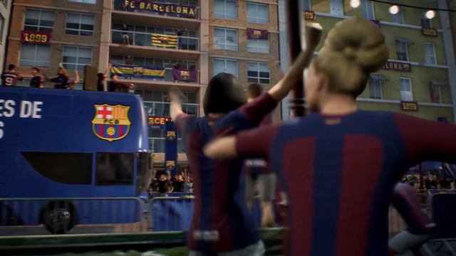 ПЕРЕСТРОЙКА за БАРСЕЛОНУ в EA FC 24 🔥 ВЗЯТЬ ЛЧ за 2 СЕЗОНА #eafc24