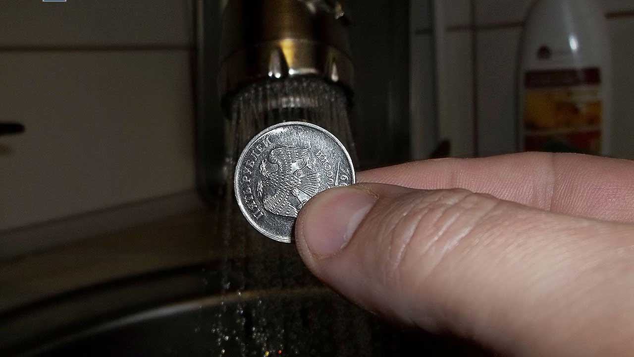 Как монетой сделать заглушку на воду смотреть онлайн
