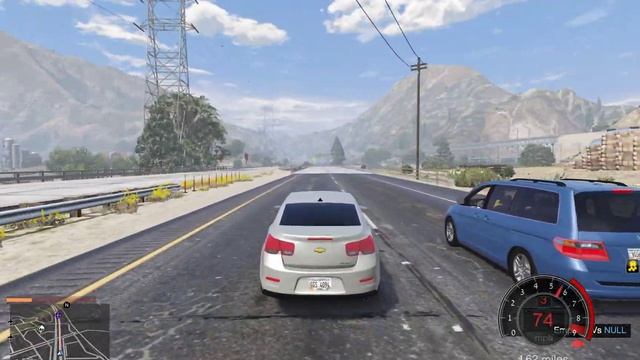 Grand Theft Auto V 2013 Chevrolet Malibu ECO vs 2005 Honda Odyssey EXL смотреть онлайн