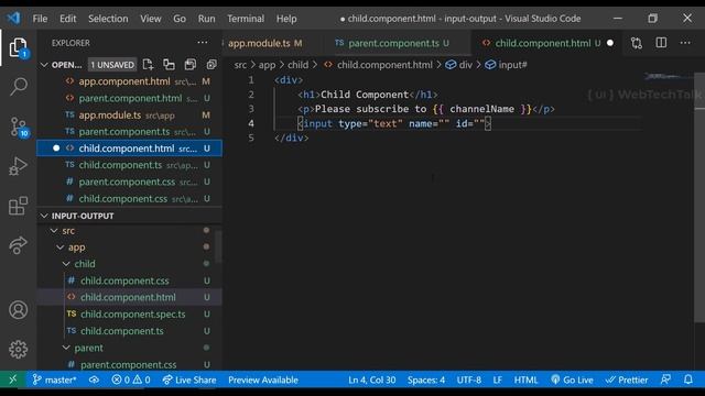 Communication between components | Explore @Input and @Output in Angular | Angular Zero to Hero смотреть онлайн