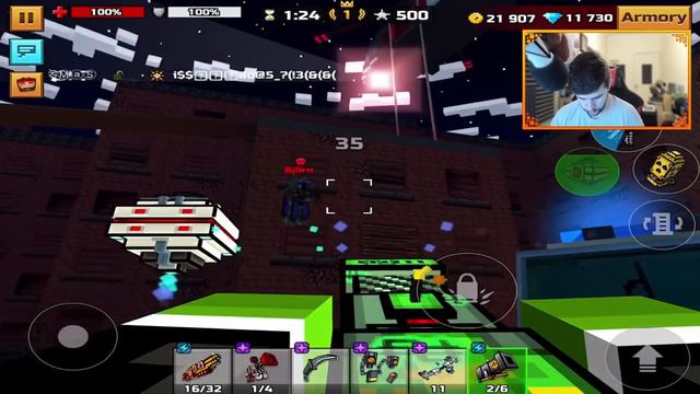 OMG! NEW BLACK FRIDAY TRADERS VAN WEAPONS ARE INSANE! Pixel Gun 3D смотреть онлайн