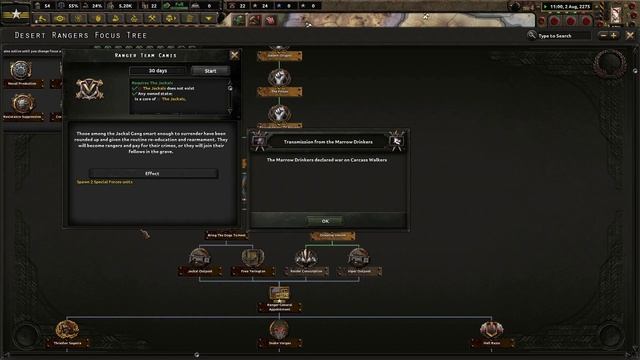 Rangers Lead The Way! Hoi4 Old World Blues, Desert Rangers (NCR) #1 смотреть онлайн