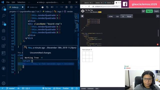 Live Coding - Aprendendo React - Zero to Hero (#Day 1) смотреть онлайн