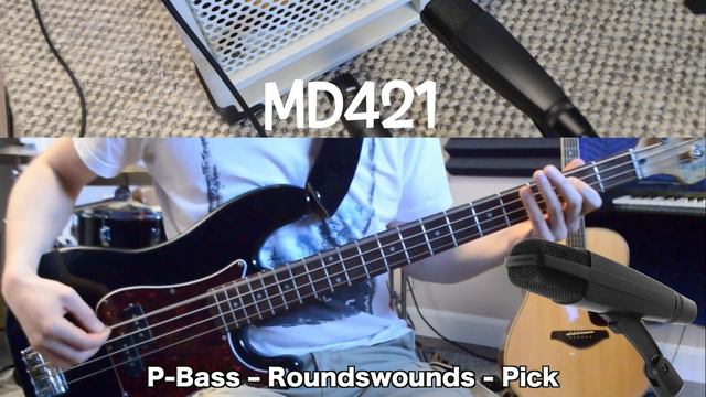 Sennheiser MD 421 II vs Shure SM57 - Dynamic Mics Shootout on Bass - Want 2 Check смотреть онлайн