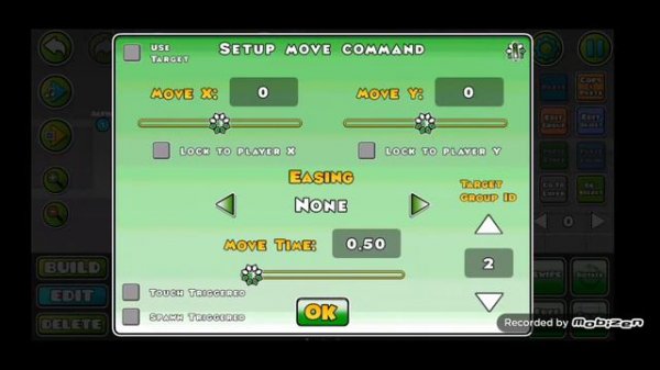 Как сделать топ эффект в ГД???