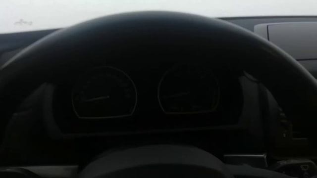 BMW X3 E83 N47 запуск зимой. Cold start diesel. смотреть онлайн