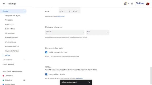 Offline calendar access смотреть онлайн