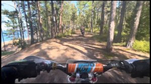 Покатушка на питбайке Кайо Бейсик 125. Часть 1.