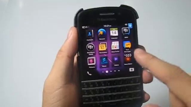 PDair Leather Case for BlackBerry Q10 - Flip Type смотреть онлайн