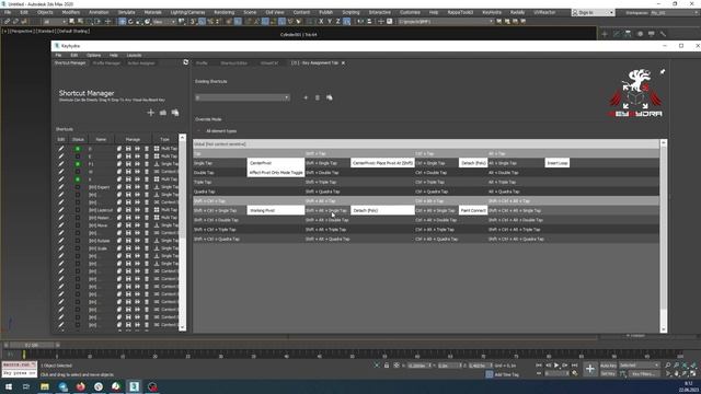 Краткий обзор на плагин для 3dsMax KeyHydra. смотреть онлайн