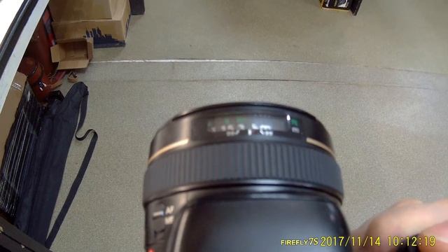 Неисправный USM двигатель в объективе