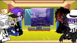 реакция сенчоуса, дяди сани, глитчоуса, ученого, друга, фрейза на видео из тик тока Гача Лайф