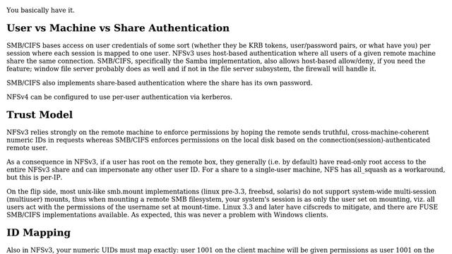 SMB vs NFS authentication (2 Solutions!!) смотреть онлайн