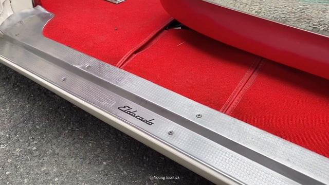 *SOLD* 1956 Cadillac Eldorado Biarritz (365CI V8) Alpine White (Continental Kit) смотреть онлайн