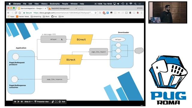 Incontro di febbraio 2017 - Service Integration with RabbitMQ смотреть онлайн