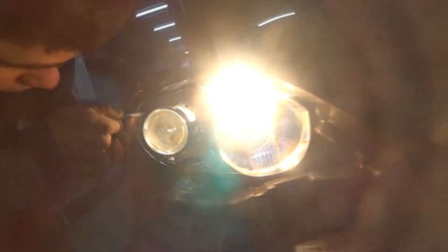 Lexus RX350 установка бигалогенных линз