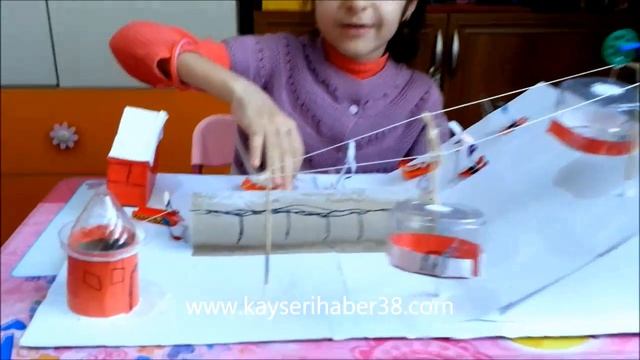 ERCİYES MAKETİ _ Yapay Çevre Ev Ödevi смотреть онлайн