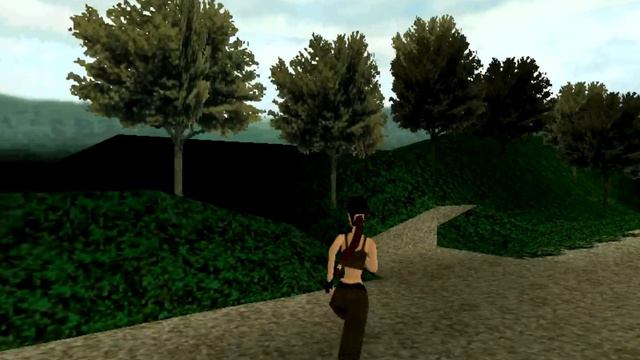Tomb Raider II Walkthrough - Croft Mansion & Great Wall - Part 1 смотреть онлайн