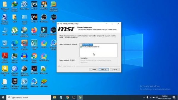 How to Download and install MSI Afterburner in windows 10