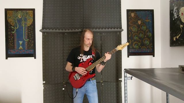 Sunset Superman (Dio) Washburn MERCURY II SERIES guitar playthrough by Fabrizio Metalarm смотреть онлайн